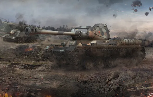 Picture tank, USSR, USSR, tanks, WoT, World of tanks, tank, World of Tanks