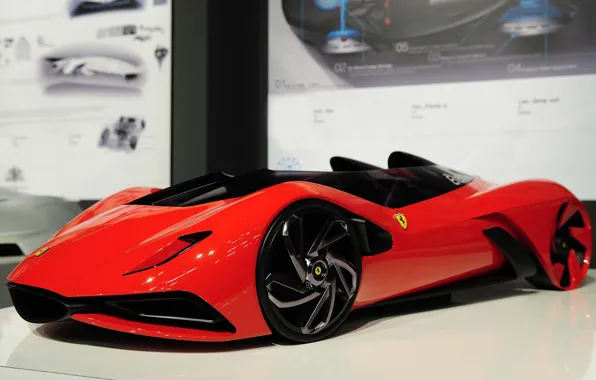 Picture model, Ferrari, Eternita, Ferrari World Design Contest
