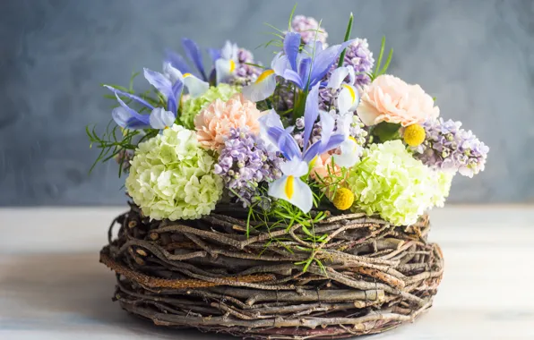 Picture flowers, bouquet, composition