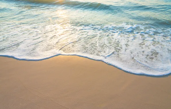 Sand, sea, wave, beach, summer, shore, summer, beach