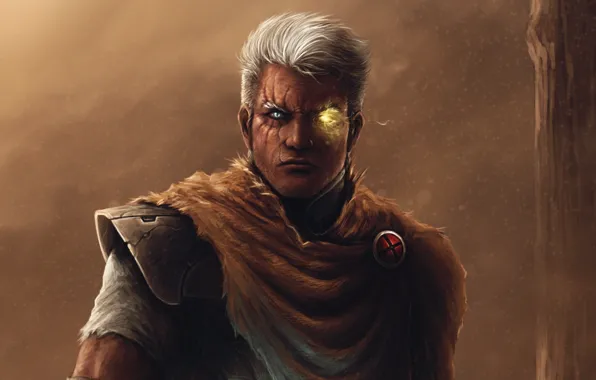 Picture art, male, Marvel, thegameworld, Cable