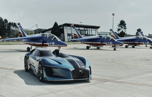Concept, front view, 2018, electric, And-Tense, DS X, DS Motor