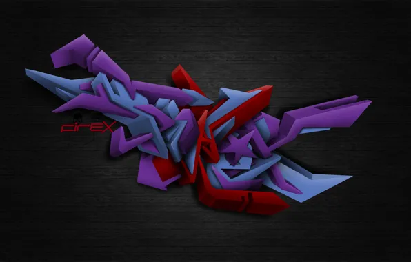 The inscription, graffiti, photoshop, computer graphics, FireX