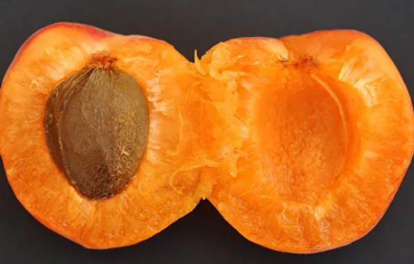 Food, the flesh, berry, apricot, bone
