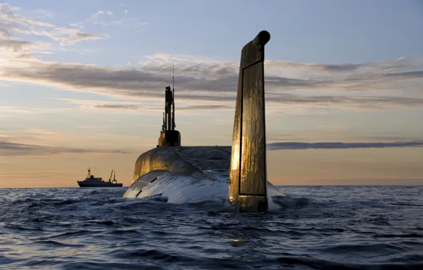 Picture Borey, the project 955, the atomic submarine