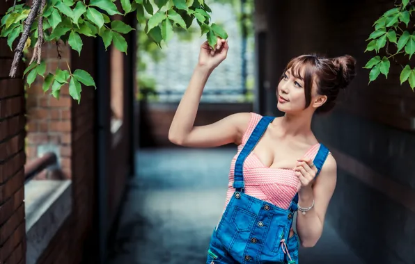 Branches, Asian, jumpsuit