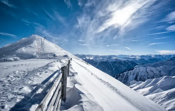 Picture Mountain, Snow, Mountain Railways