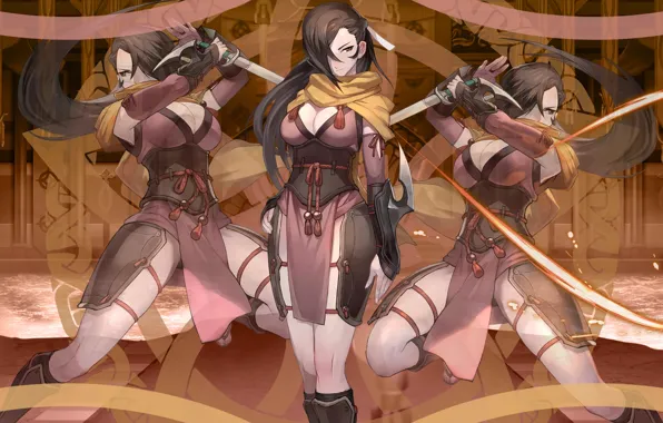 Girl, sword, Heroes, Fire Emblem