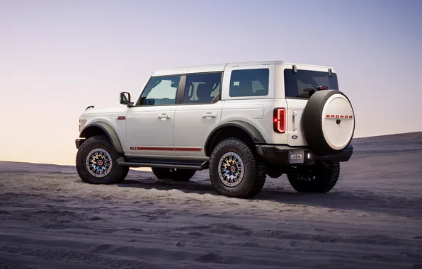 Sand, Clouds, Front, SUV, The roads, 60th, Off Road, American Car