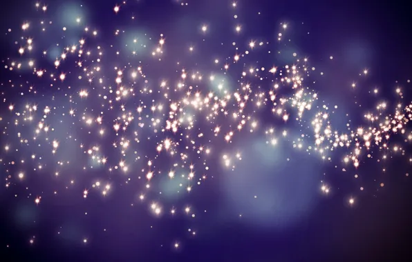 Stars, glare, background