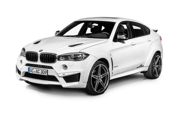 BMW, BMW, white background, AC Schnitzer, F16