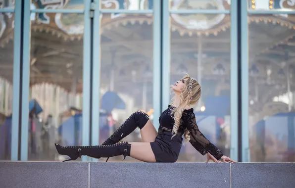 Picture girl, pose, Guadalupe