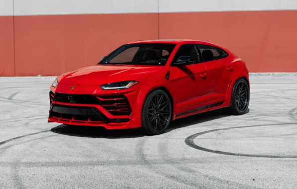 Lamborghini, SUV, RED, Urus, VAG