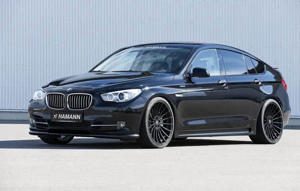 Picture black, BMW, Hamann, 2010, Gran Turismo, 550i, 5, F07