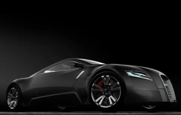 Concept, Audi, black