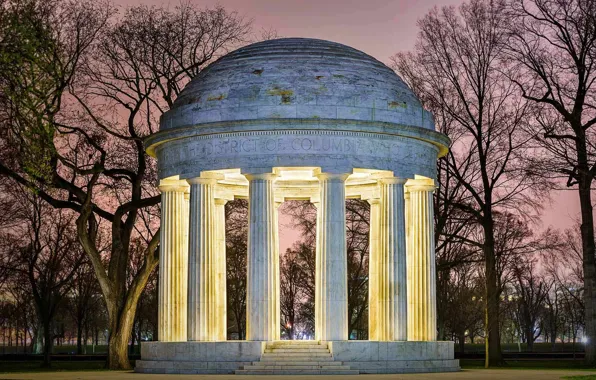 Washington, USA, D.C. War memorial