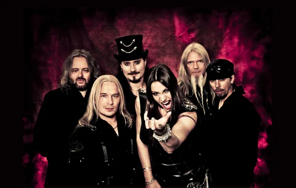 Picture metal, metal, Nightwish, sympho, Floor Jansen