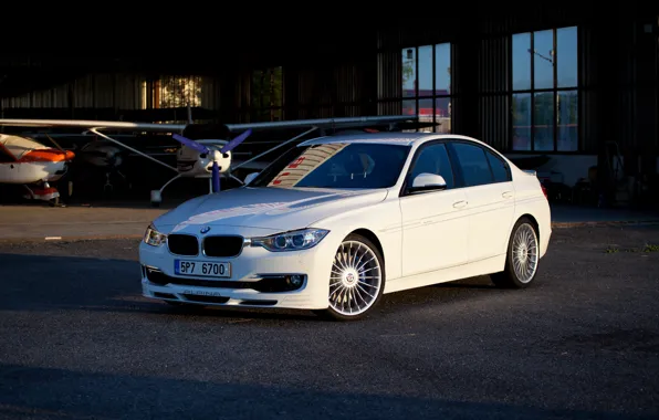 Picture BMW, White, F30, Biturbo, Alpina