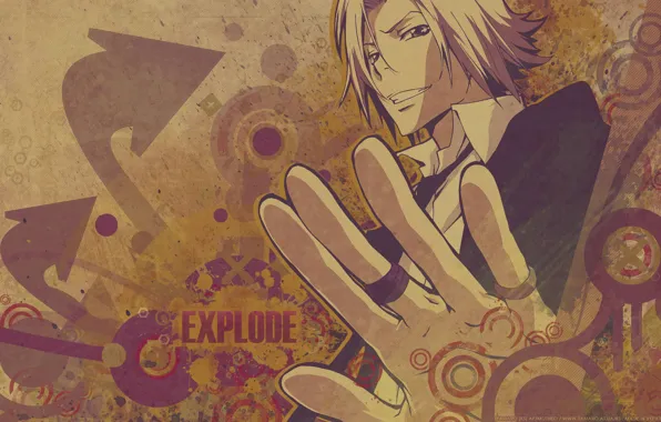 Picture vector, art, gokudera Hayato, Katekyo Hitman REBORN!, Teacher mafia Reborn