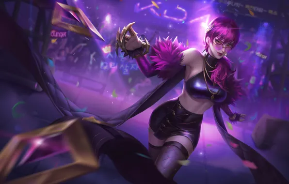 Look, girl, is, League Of Legends, League Of Legends