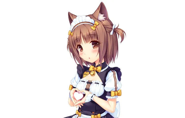 Kawaii, girl, nothing, anime, cat, pretty, asian, cute