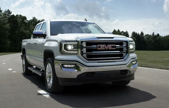 Picture 1500, GMC, Sierra, Crew Cab, SLT, 2015