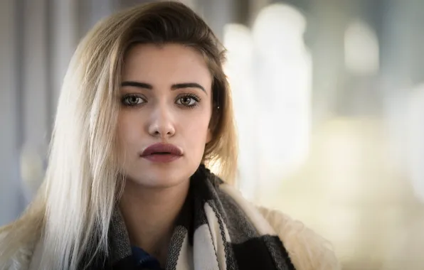 Picture eyes, look, face, background, lips