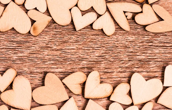 Love, tree, heart, hearts, love, wood, romantic, hearts