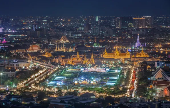Picture the city, panorama, Thailand, Bangkok