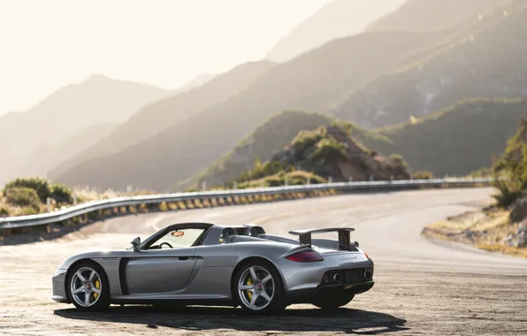 Picture Porsche, Porsche Carrera GT, rear wing