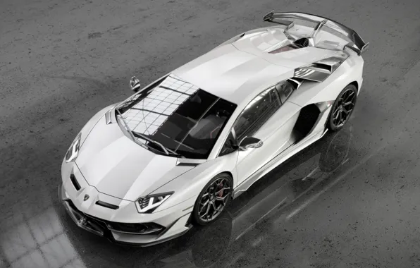 Auto, Lamborghini, White, Machine, Car, Art, Render, Design