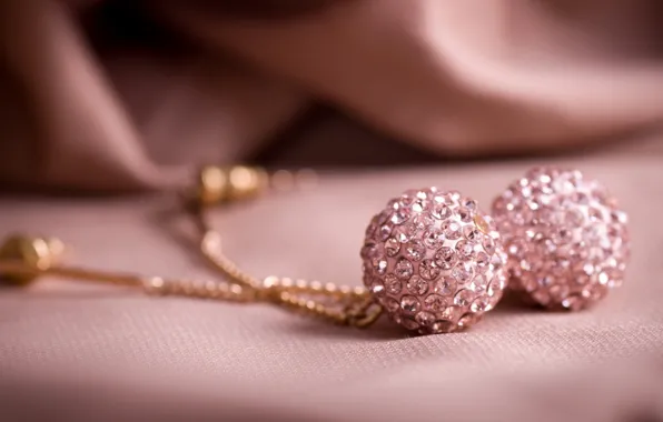 Picture decoration, style, Shine, earrings