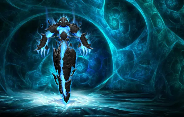 Picture lights, the game, armor, chain, league of legends, xerath, Dauch