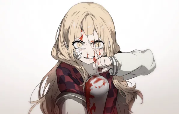 Blood, the game, art, girl, bit, Sinoalice, Akazukin