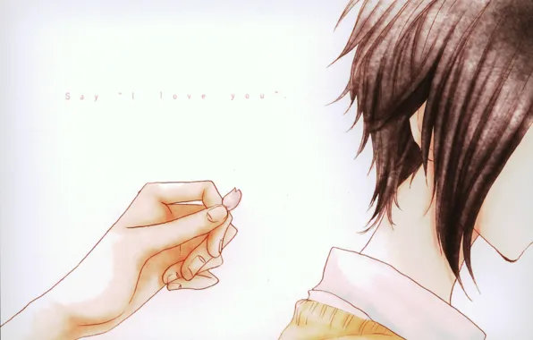 Hand, petal, art, the back of the head, tachibana mei, kurosawa yamato, Kane hazuki, say …