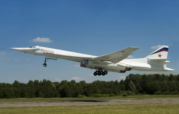 Picture strategic, The Tu-160, supersonic, bomber bomber, "White Swan"