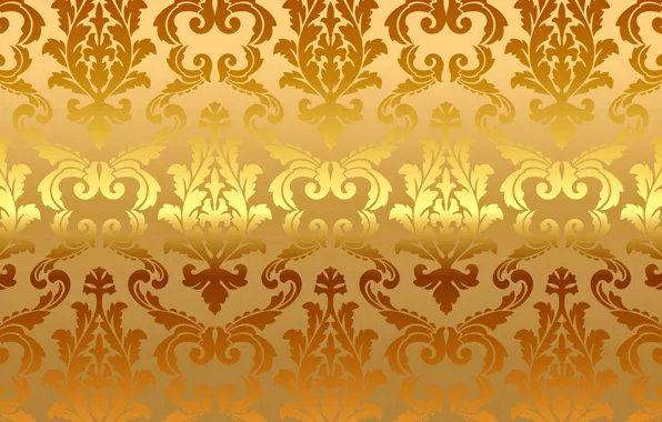 Picture background, gold, pattern, vector, golden, ornament, vintage, background
