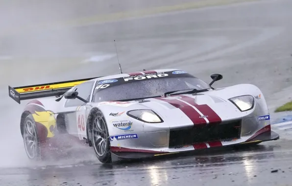 Picture race, speed, track, Ford GT GT3