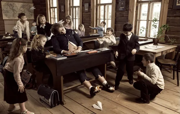 Children, abuse, school