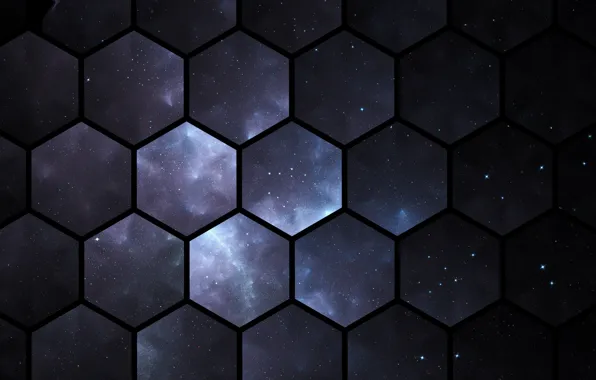 Picture space, background, cell