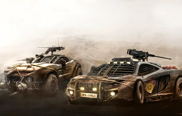 McLaren, Auto, Apocalypse, Machine, Two, Weapons, McLaren MP4, Armor