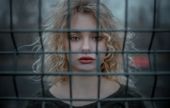 Mesh, tenderness, curls, sponge, the beauty, Lisa, Anton Freis