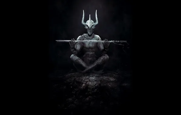 Sword, warrior, art, twilight, art