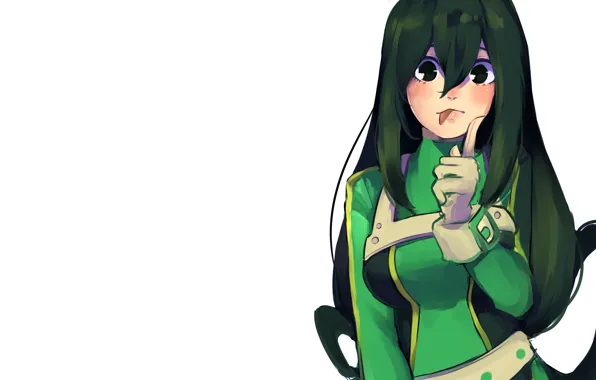 Picture girl, anime, art, fanart, Boku no Hero Academy