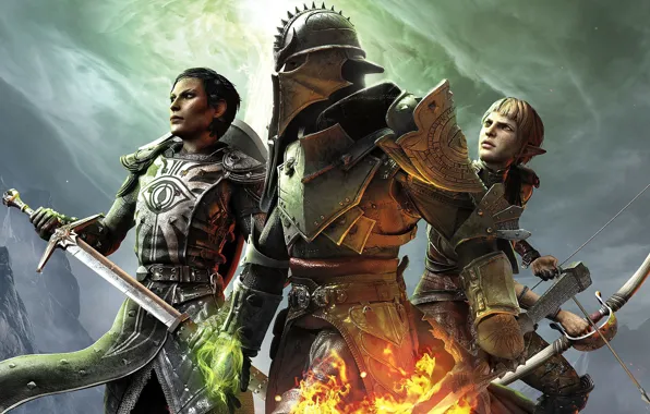 Warriors, dragon age, rpg, bioware, inquisition, partners