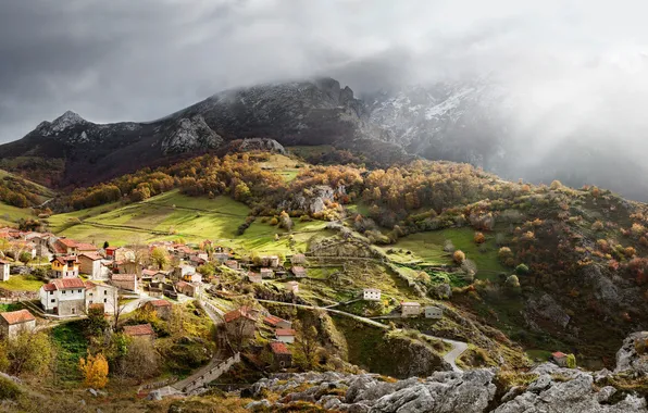 Clouds, Mountains, Europe, Spain, Spain, Europa, Asturias, Asturias