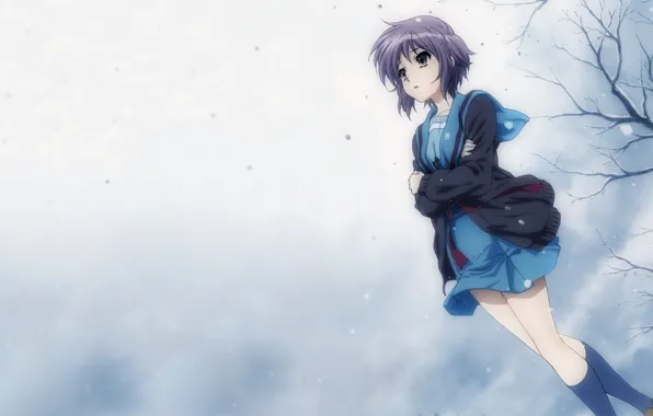 nagato yuki suzumiya haruhi no yuutsu   -  Anime  Wallpapers