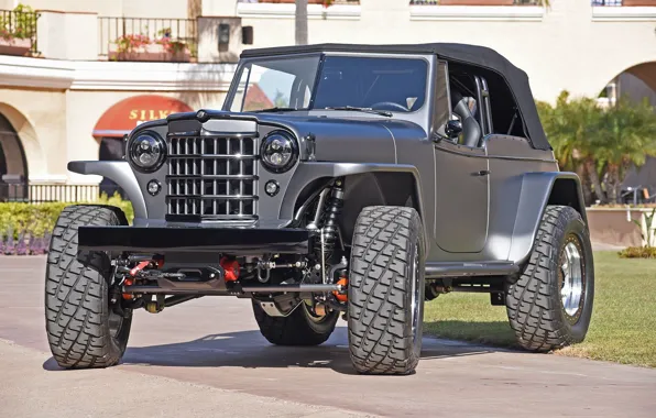 Custom, 4x4, offroad, 1950, mike warn 1950 willys jeepster tim divers, JEEPSTER, WILLYS