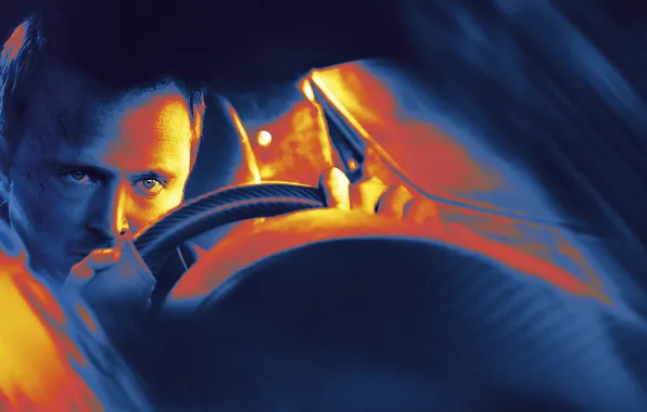 Picture auto, treatment, the wheel, poster, Need for Speed, racer, Aaron Paul, Aaron Paul