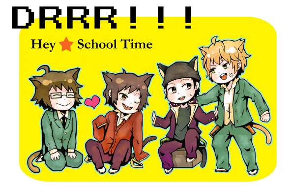 Art, boys, Durarara, Durarara